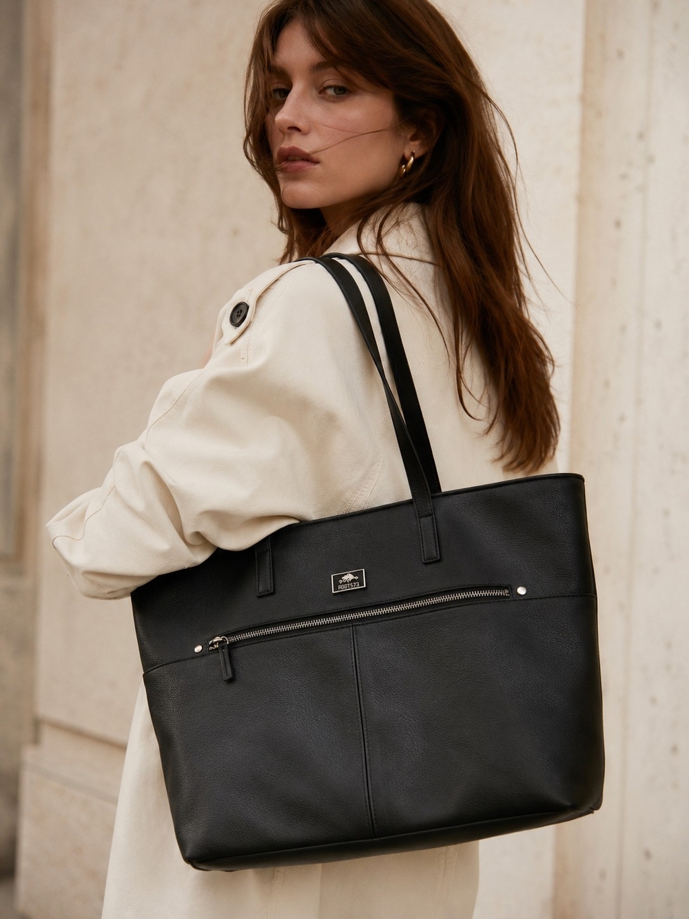 ROOTS 73 Black Tote Bag 🖤
